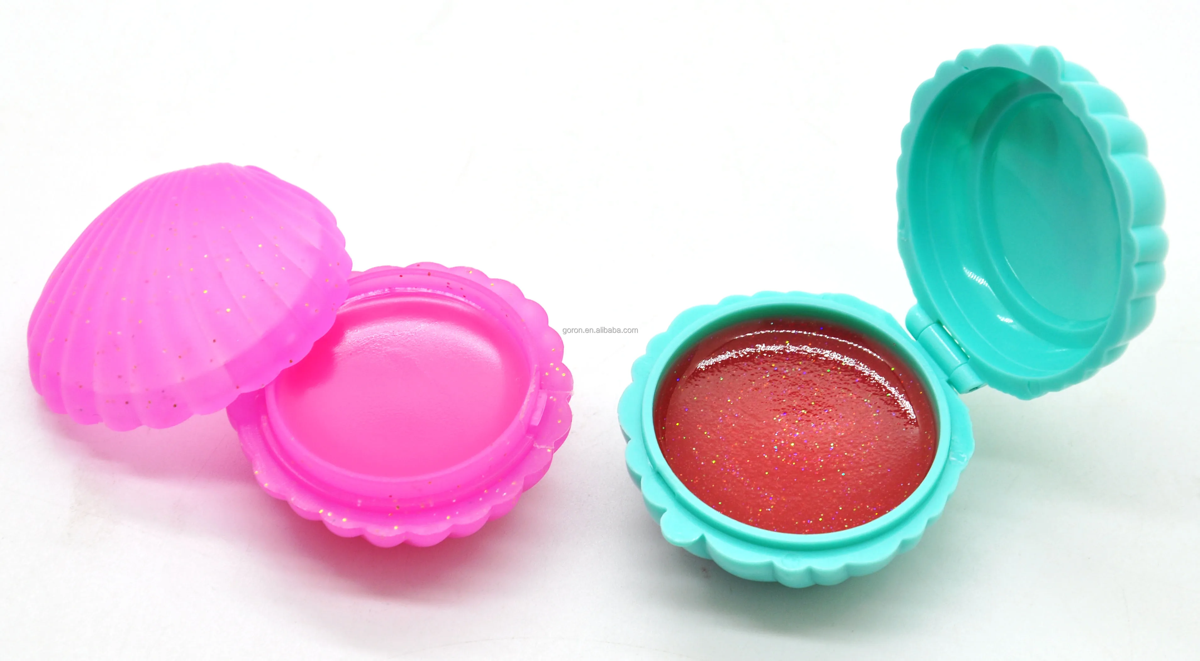 Private Label Cuty Cup Cake Flavored Lip Gloss Chemical Ingredient Lip Balm