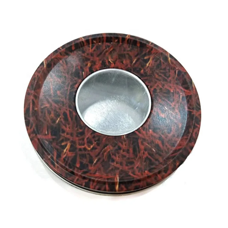 All-Red Saffron Anti-Light Elegantly Packaged Retain Fresh Longer Highest-Grade Metal Tin for Organically Grown Crocus Flower