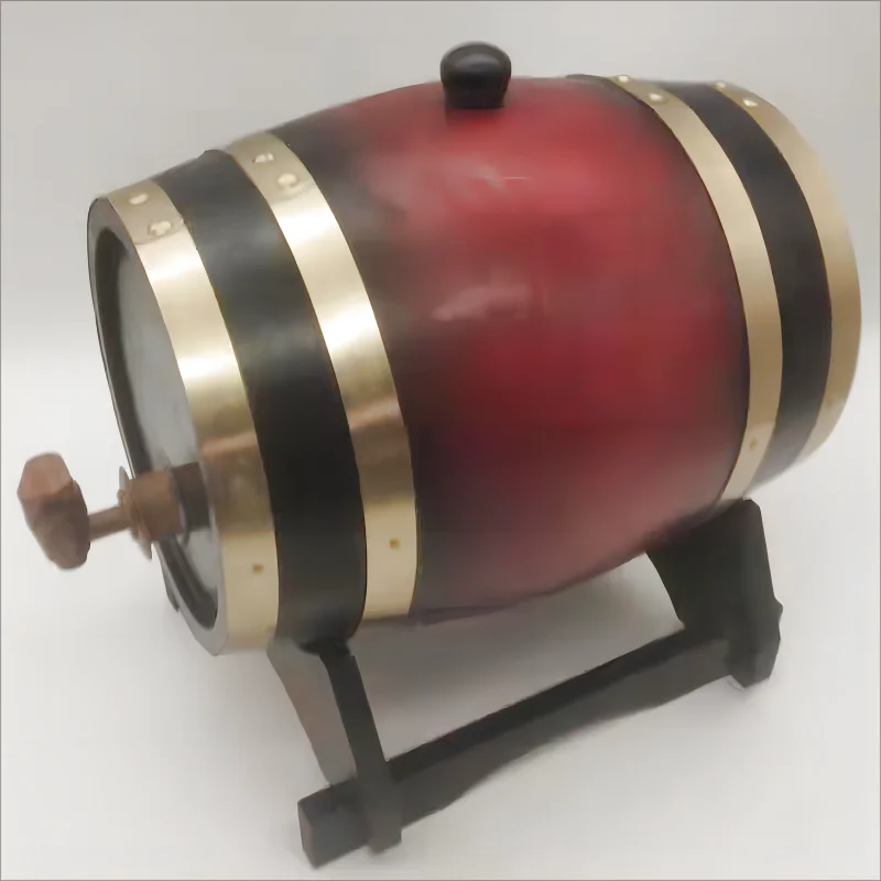 15L  Oak cask Wooden beer cask and whiskey decorative storage cask