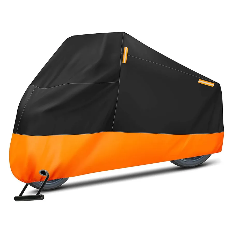 210D Oxford Outdoor Waterproof Motorbike Cover Outdoor Indoor Motorcycle Covers
