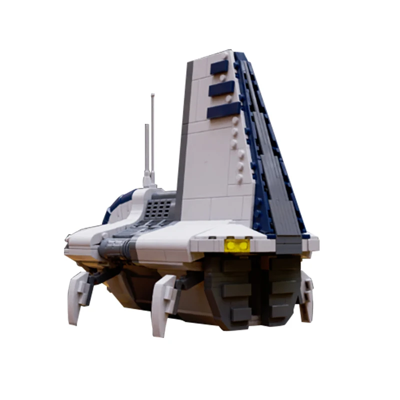 Goldmoc Star Plan Spaceship Building Blocks Wars MOC-133208 CIS Sheathipede Shuttle Model Puzzle Bricks Toy
