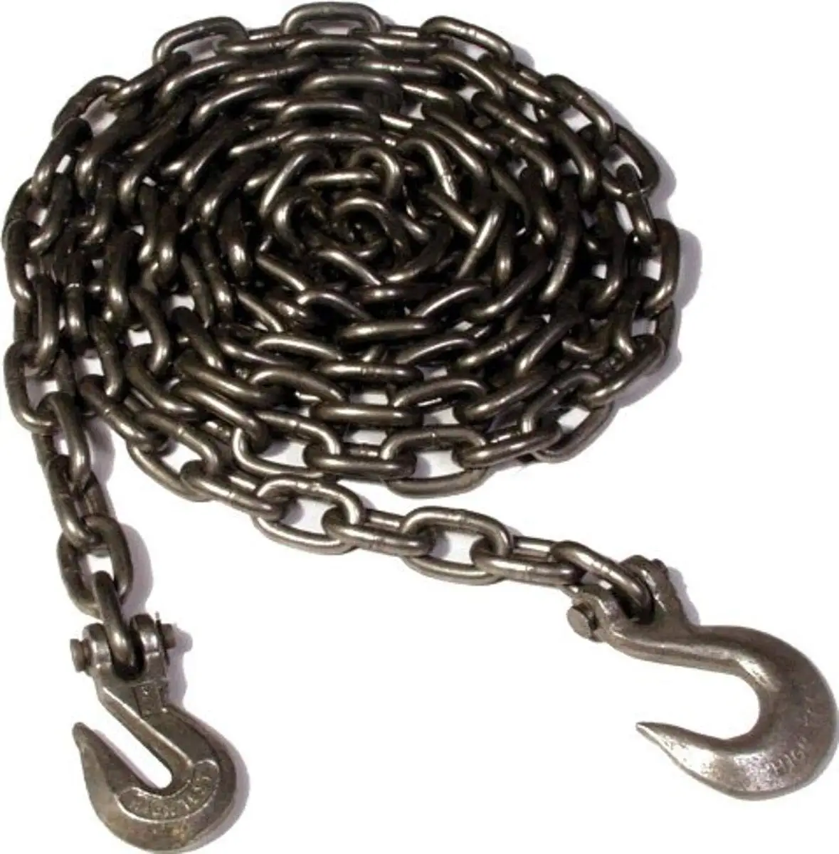 US Type Alloy Steel Forged Transport Chain Grade 70 with G70 Grab Hook 3mm Zinc Plated Conveyor Chain