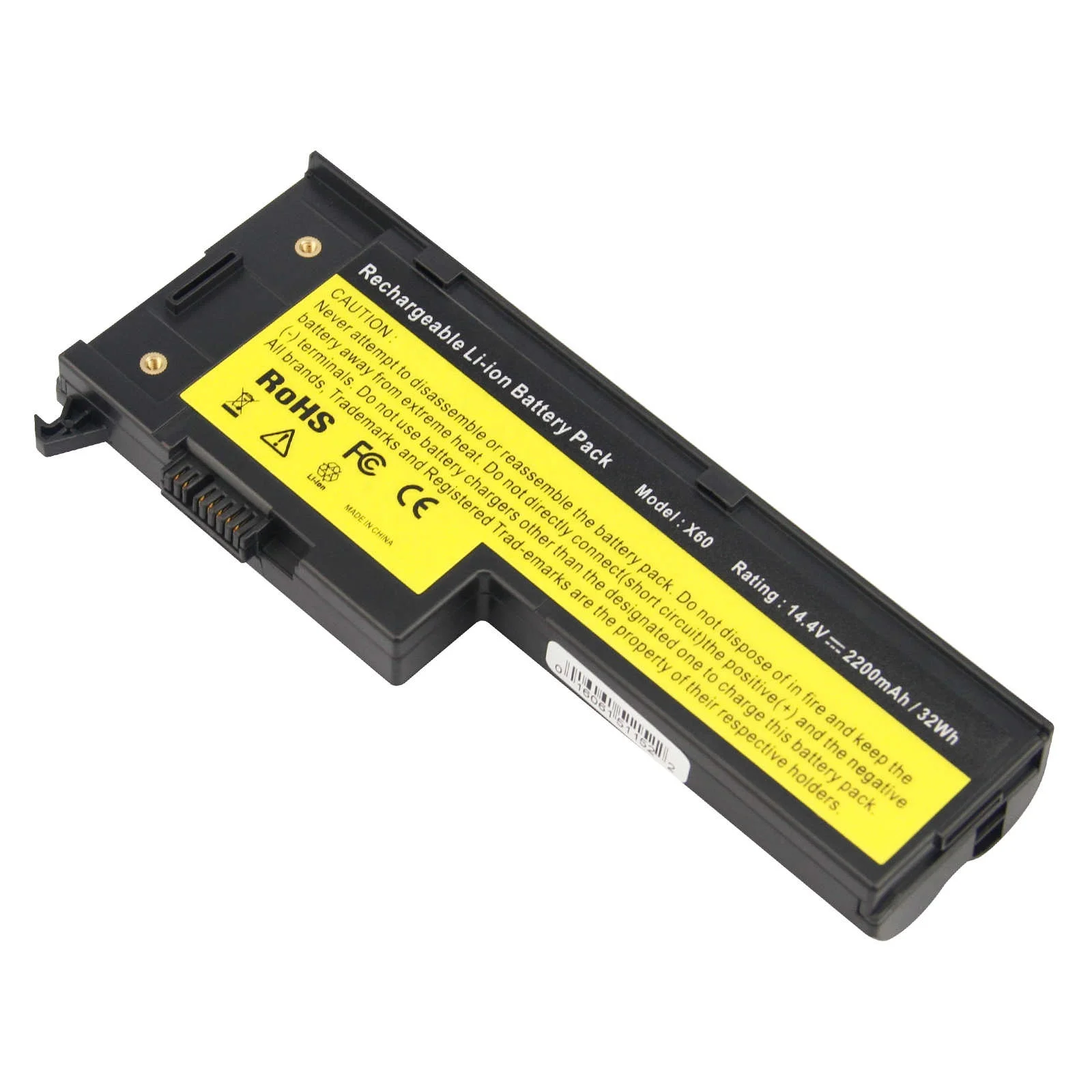 replacement new laptop battery for IBM 40Y6999 40Y7001 40Y7003 ASM 92P1163 FRU for IBM ThinkPad X60 X61 X61S Series