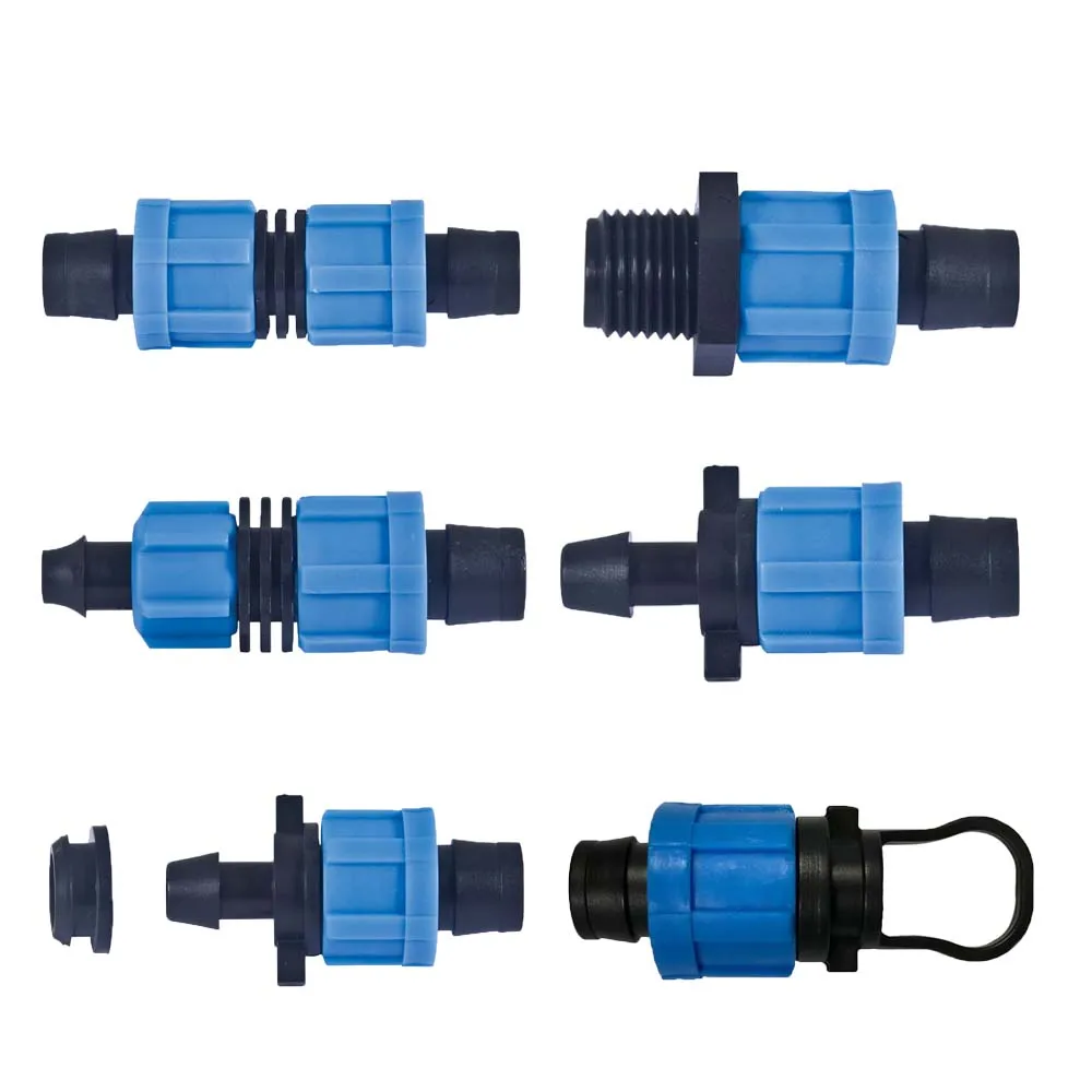 Agricultural Drip Irrigation Pipe/Tape Fittings Connectors For Agriculture Irrigation With High Quality And Competitive Price