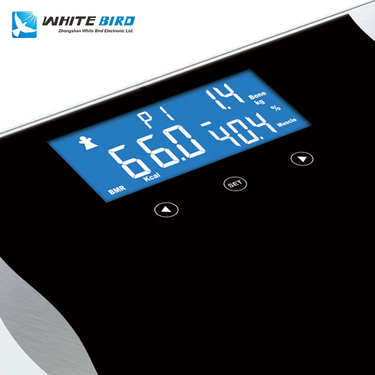 Digital Body Fat Scale with Large Platform for Comfortable Use and Accurate Readings Bathroom Scales Body Fat Scale