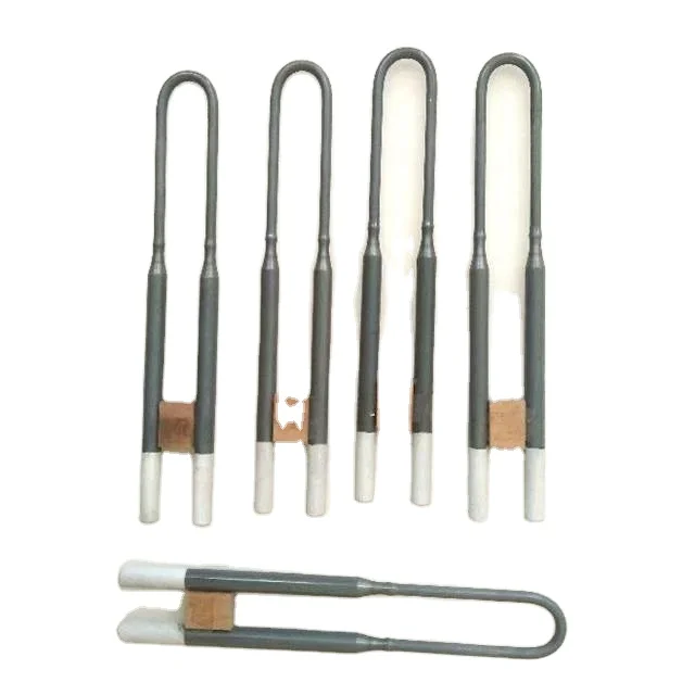 high temperature 1800 flat electric mosi2  heating elements mosi2 heater furnace