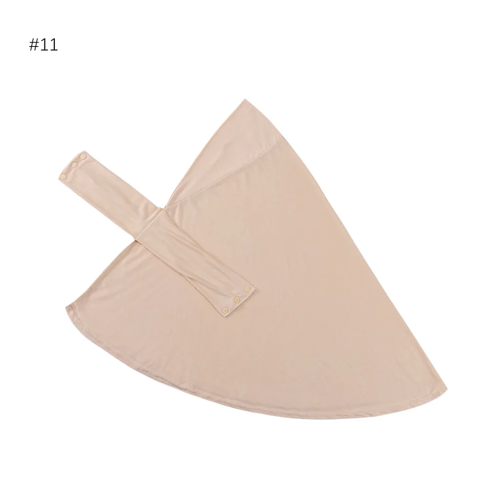 Wholesale Islam Turban Amira 1 Piece Easy Hijab undercap Full Cover Snap Fashion Instant Jersey Hijab Fastener Headwraps Scarf