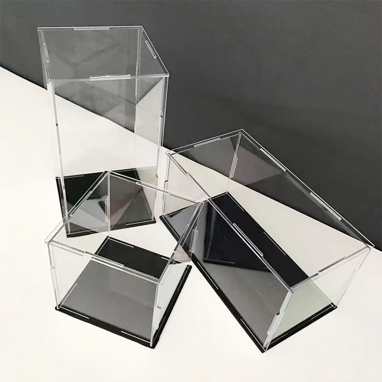 Factory Display Assembly Acrylic Acrylic Display Case Customized Size Acrylic Display Box