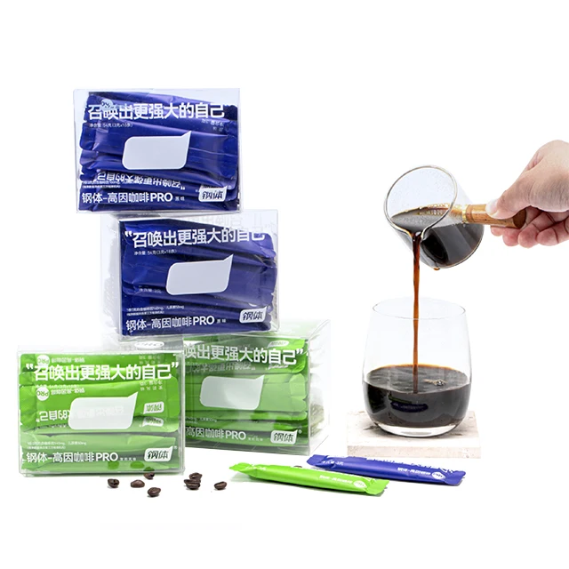 Slim Green Coffee Tuotianren Slimming Natural Herbs Diet Private Label Weight Loss Instant Ganoderma Coffee