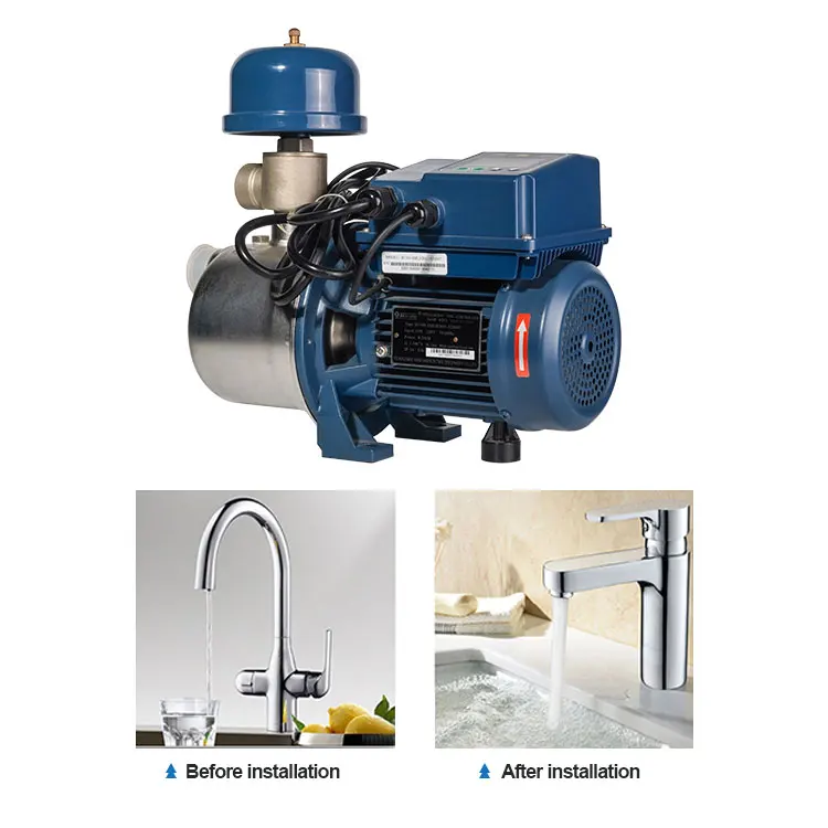 B1100 Series smart water booster pump VFD controlled pump for home use constant pressure pump for irrigation