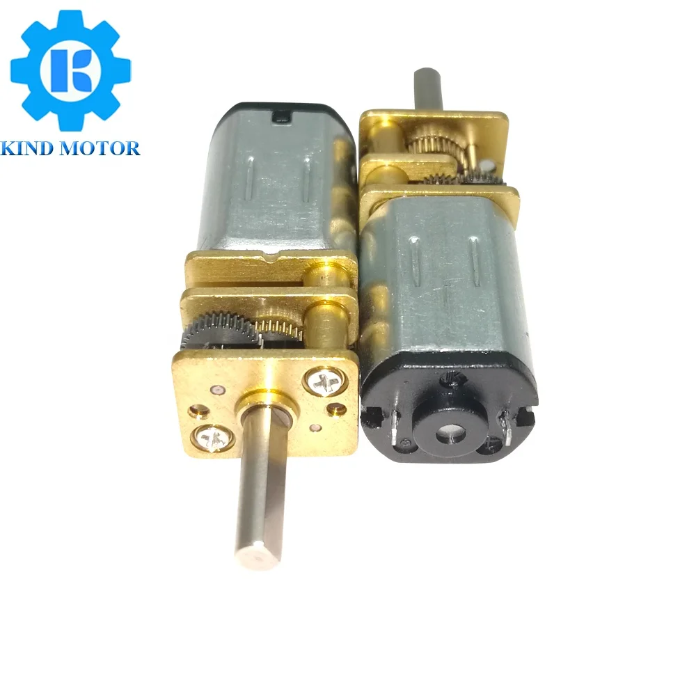 Low rpm high torque 3v 5v 6v 12V 24v 30rpm 60rpm 300rpm mini gearbox motor reductor N10 gm12 n20 N30 dc gear motor