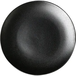 Top Fashion Porcelain  Tableware Ceramic Set  Custom Black Dinner Plate