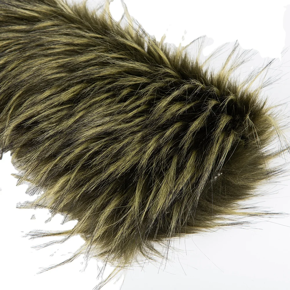 In 2023, high-quality, dyed pointed artificial fur is used for necklaces, with high weight and is currently in hot sales