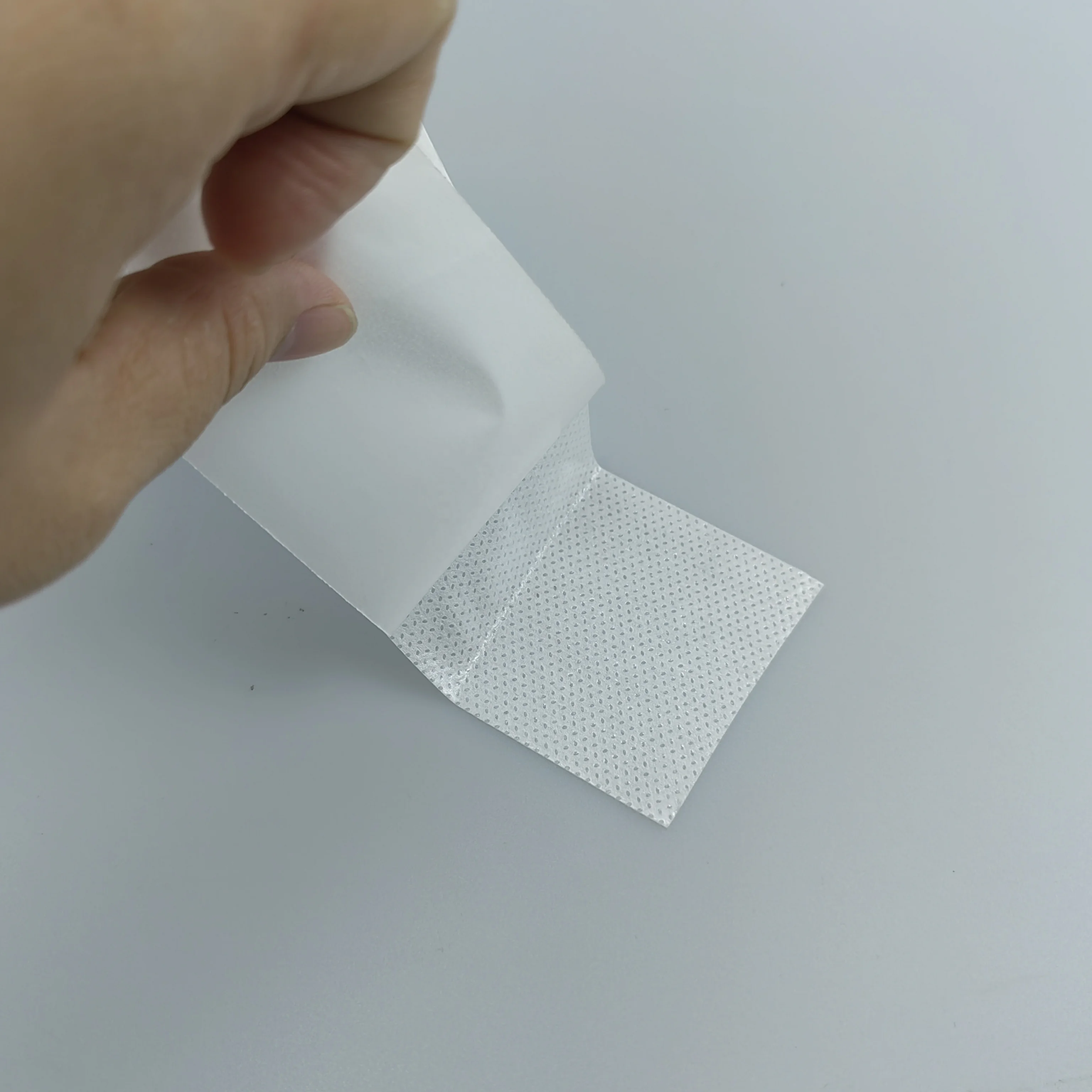 Медицинский белый цвет Нетканая лента односторонняя Двусторонняя для хирургической драпировки