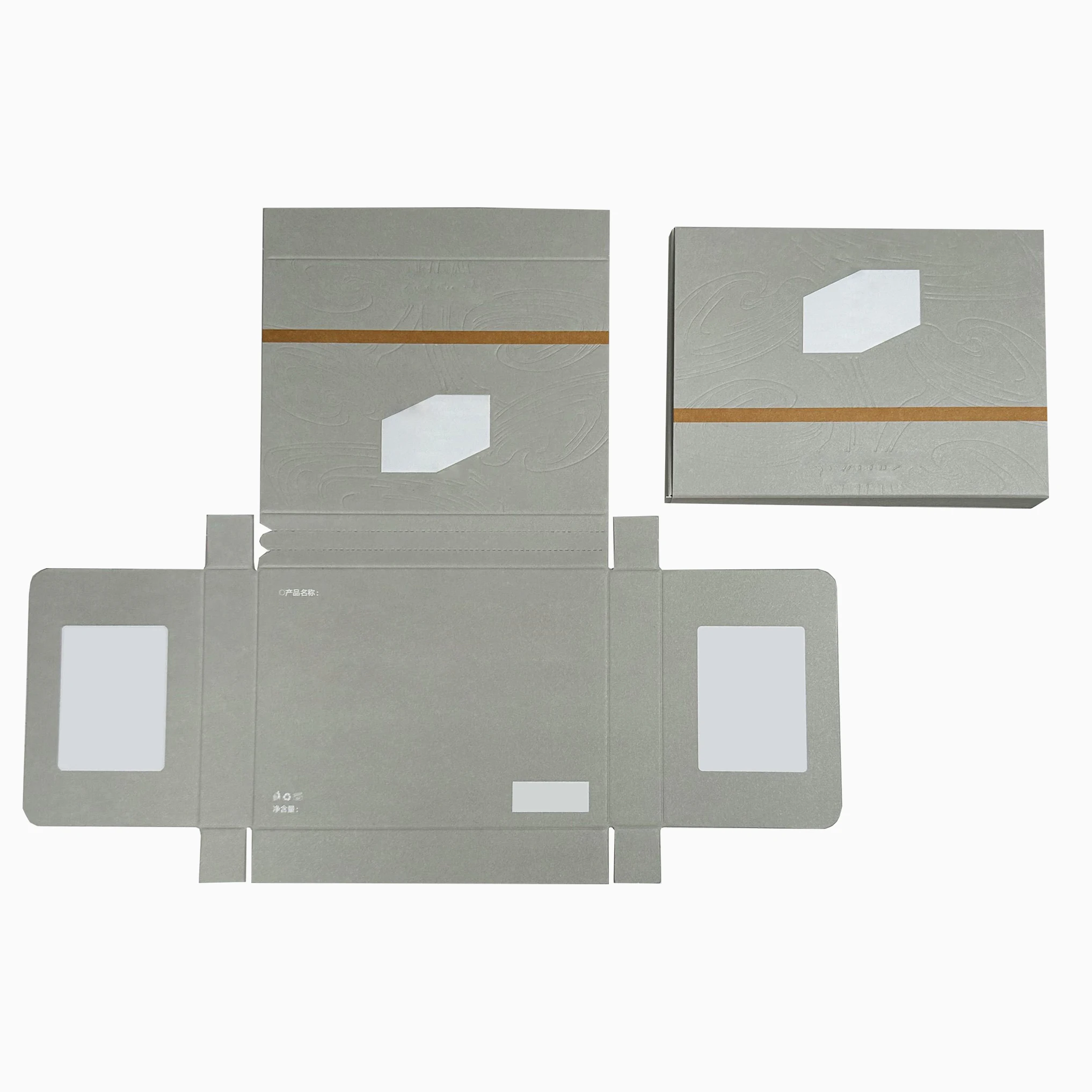 Custom Logo Design Printed Peel And Seal Adhesive Tear Off Strip Zipper Open Mailing Box Postal Boxes With Tear Strip