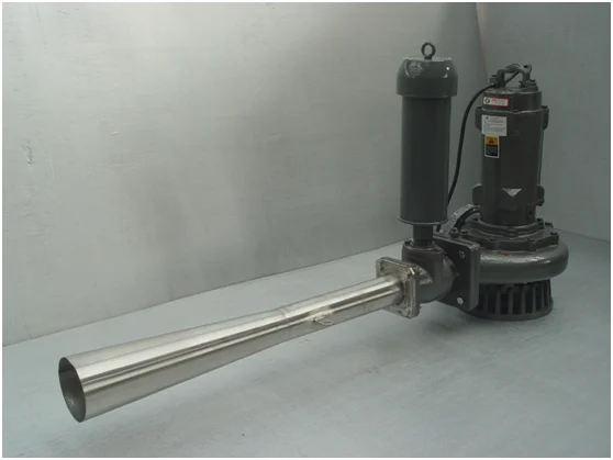 High efficiency Intensive mixing noise-free submersible jet aerator