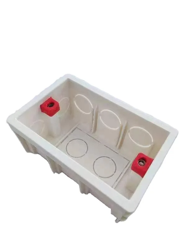 Baili 118 Тип 50H ПВХ Монтажная коробка Электрический корпус белый переключатель розетка распределительная