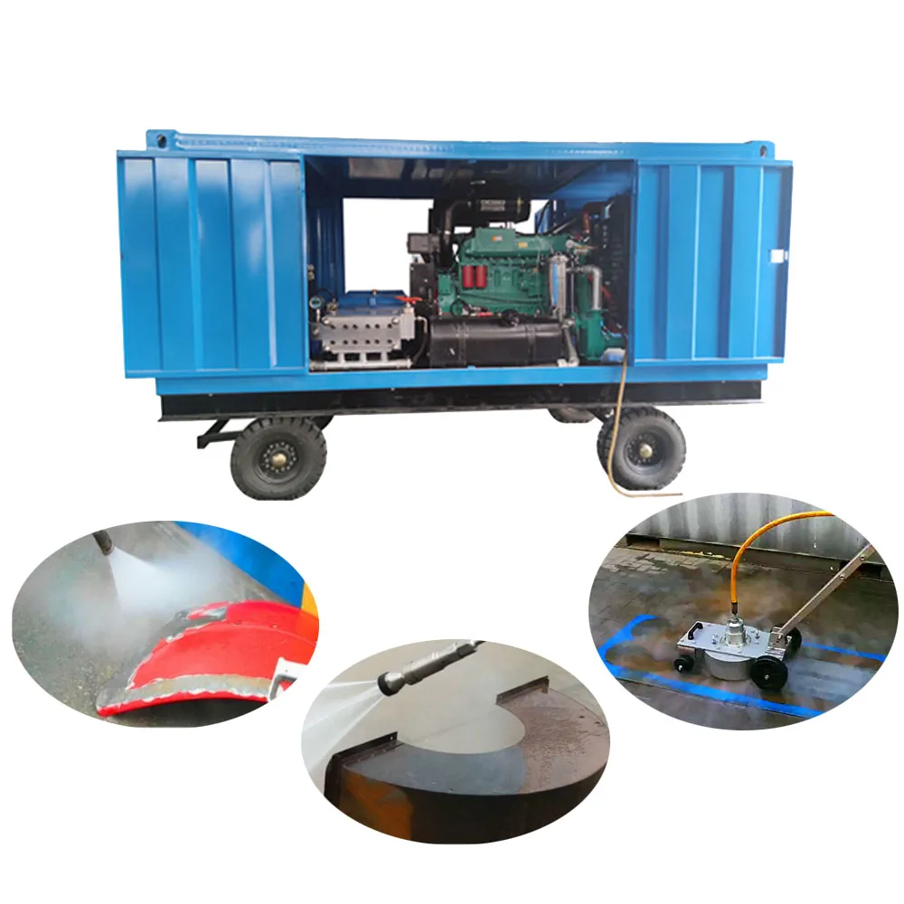 Factory Price 150Mpa Ultra High Pressure Water Jetting Pump Cleaner Cleaning Machine Hydro Blasting Equipment