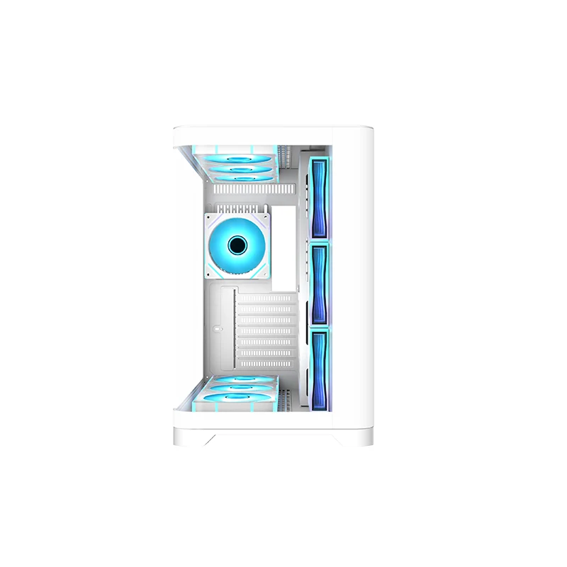 High Class Computer Cases&Towers OEM ATX Gaming Pc Case ARGB Fans 120mm Mid Tower Popular MATX PC Case