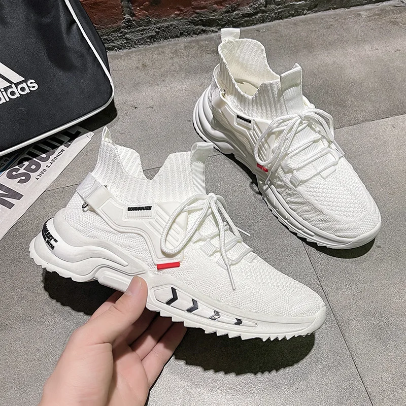 amazon 2023 wear-resisting non slip chunky white custom logo sneakers women casual woman shoes fitness walking style shoes