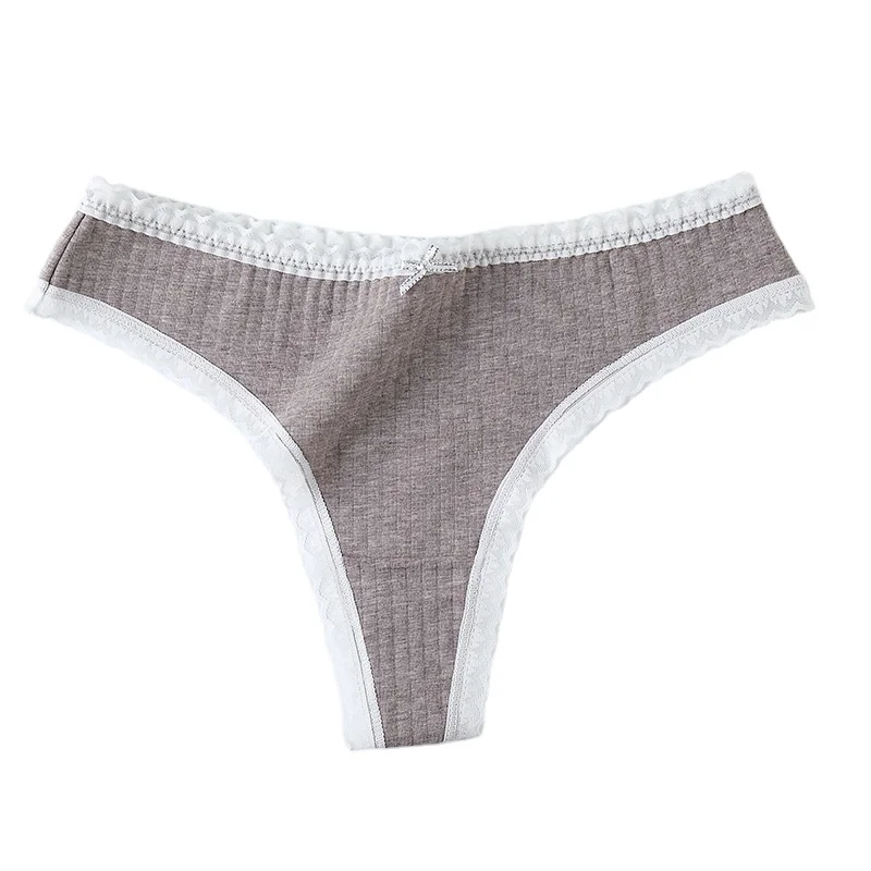 Custom Oem G String Thongs For Women Cotton Underwear Stretch Sexy Panties Womens Thong Panties