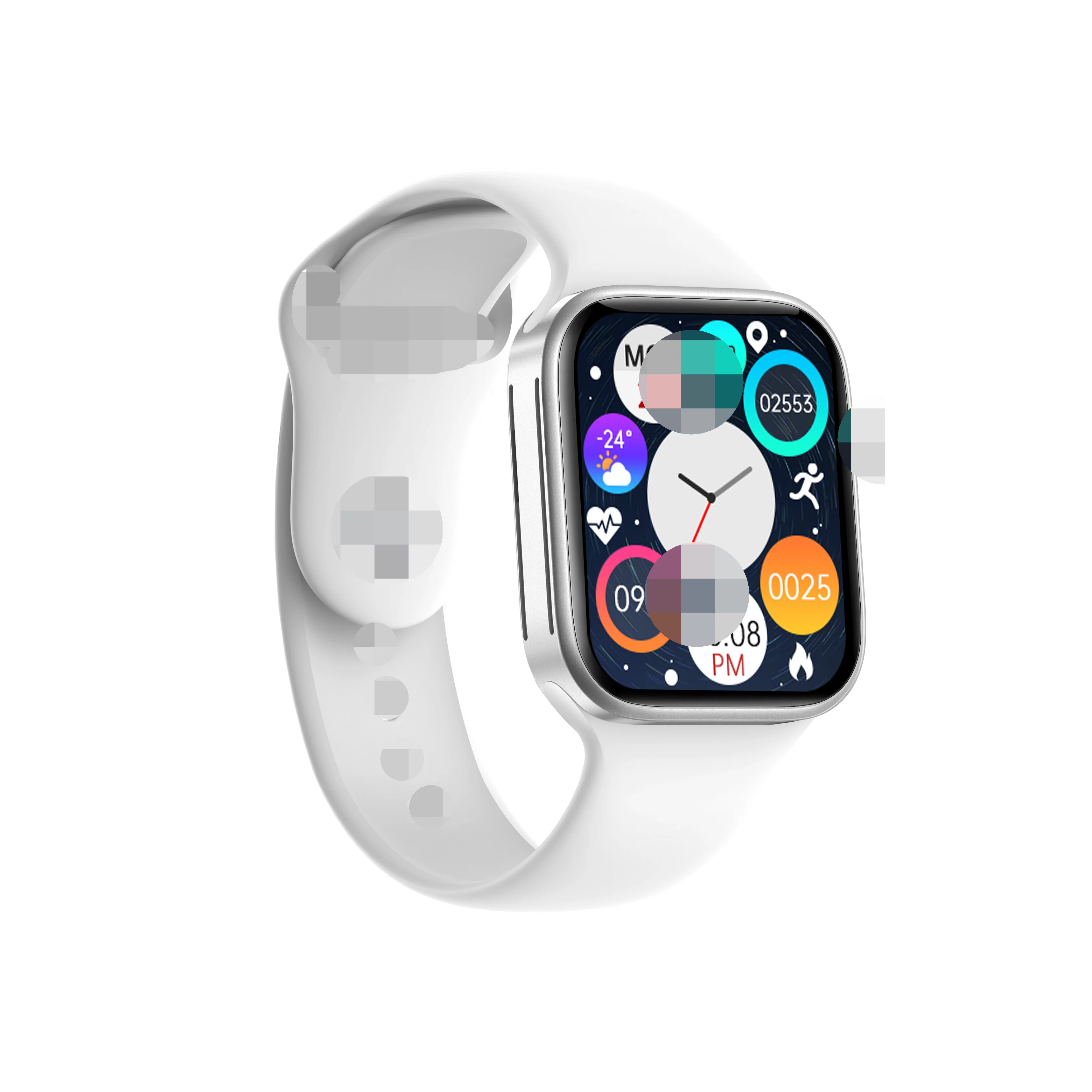 Alibaba New Products BT Calling Smart Watch Serie 7 Wireless Charge Smartwatch Call Answer with Music Player