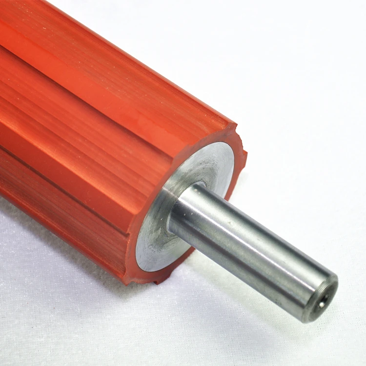 Offset silicone rubber roller shaft producer