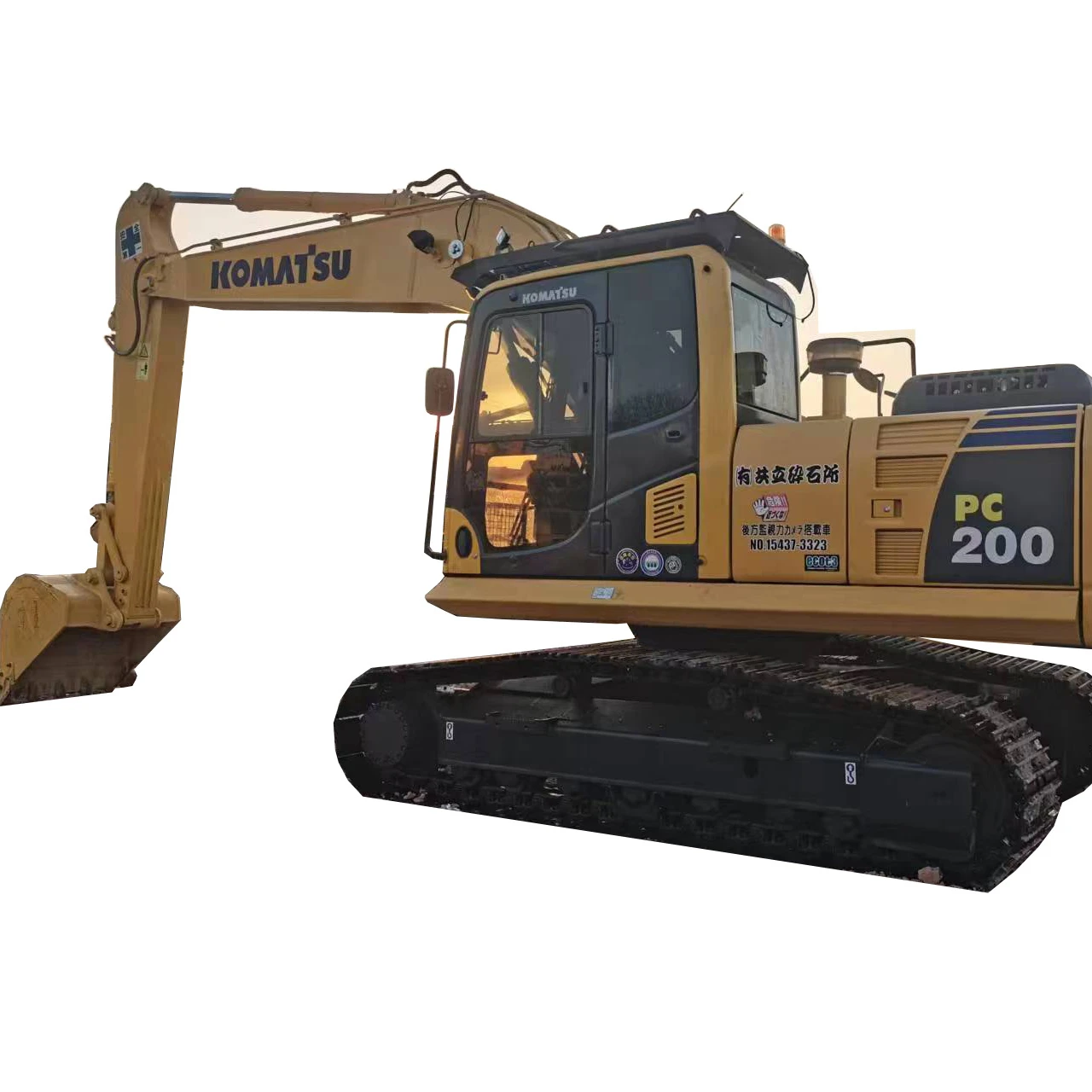 Used Japan Construction Machine Komatsu PC200 Excavator/used Heavy Duty Equipment/Komatsu Used Excavator PC 200