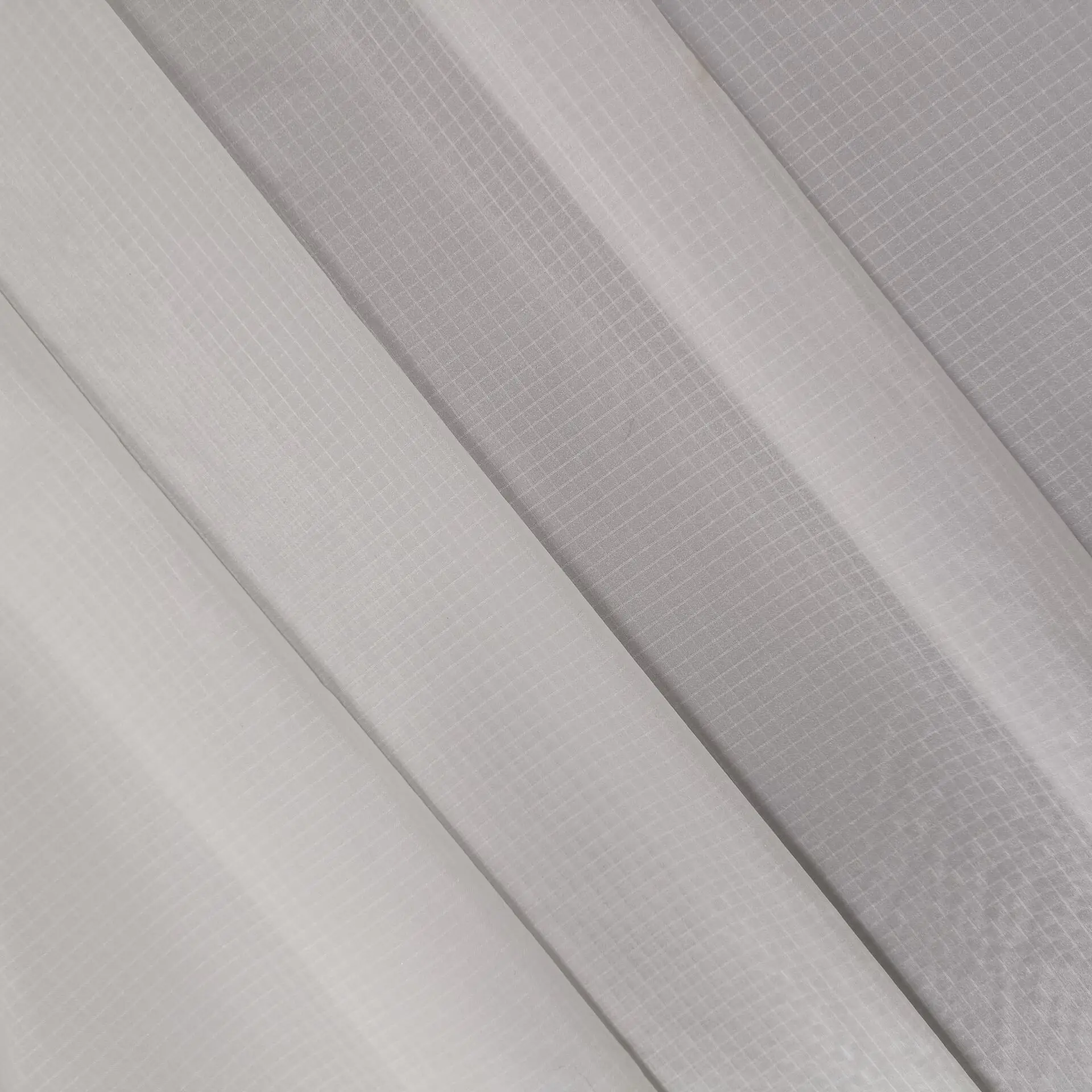 Nylon coated silicon fabric white single side polyurethane coated nylon fabric