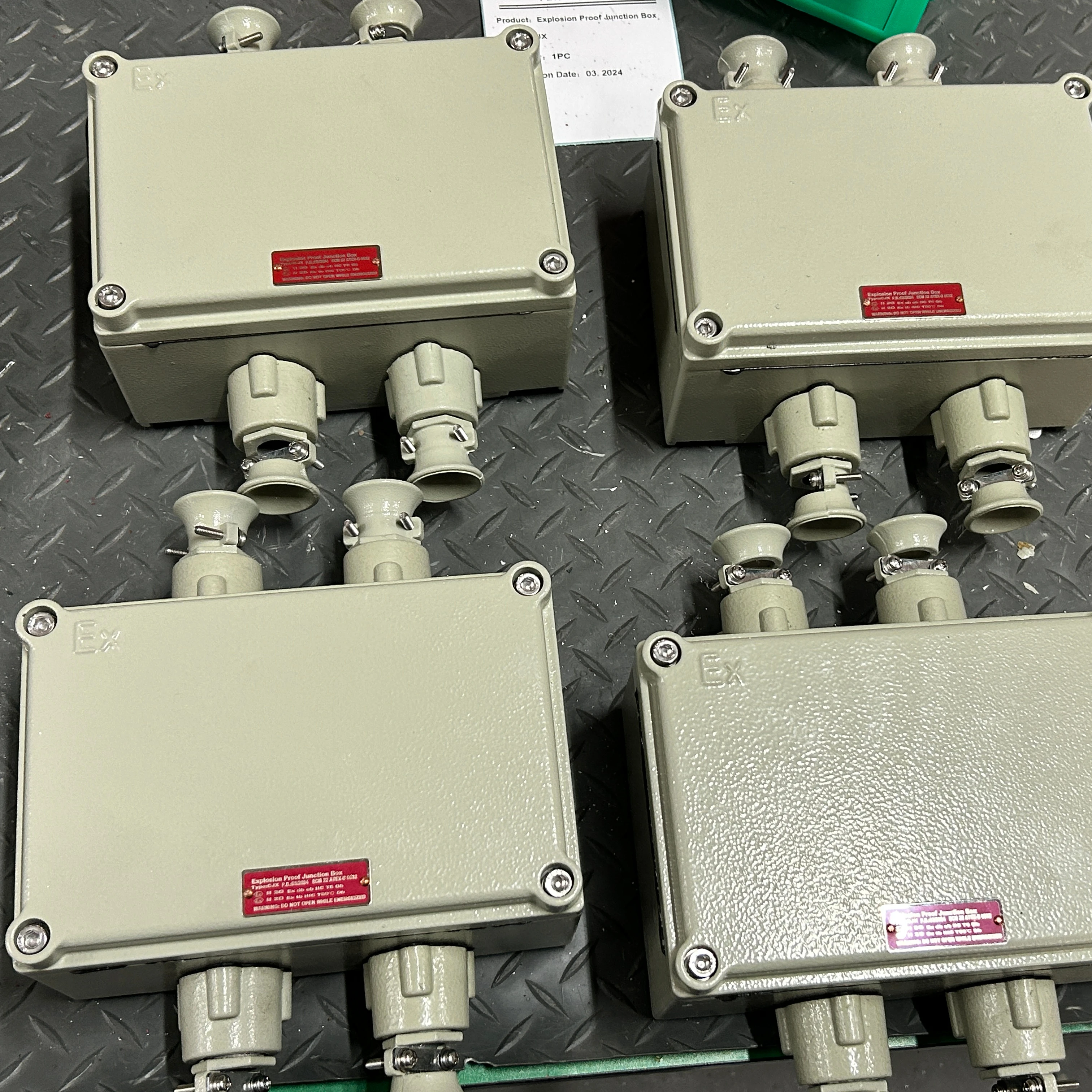 GYD Explosion-proof 1/6 Junction Box IP68 Waterproof Explosion proof Terminal Box Flameproof Junction Box