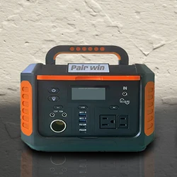 Outdoor camping 110v/220V solar portable power station 500w 1000w 2000w 3000w inverter with lithium battery charger power bank