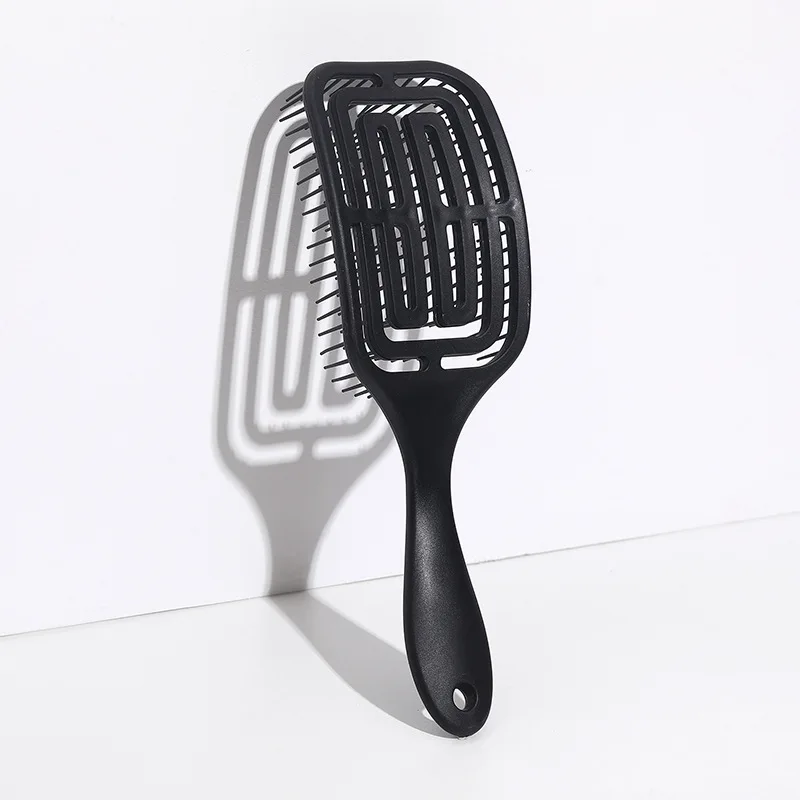 Hot Sale 3PCS As One Set Private Logo Multi Colors Vent Brush Wide Tooth Cutting Comb