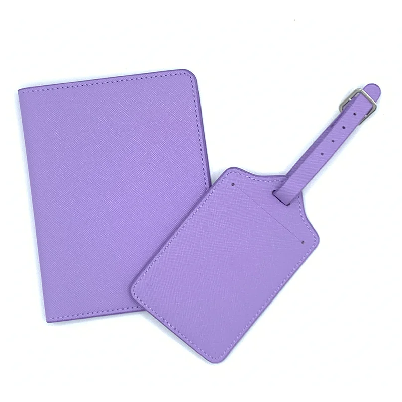 2023 ECO New Passport Holder Cover PU Leather Travel Wallet Case Organizer Passport Sets for Gift