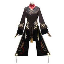 Genshin Impact Hu Tao Full Cosplay Costume Chinese Ancient Costume Halloween Carnival Clothes For Girls Ecoparty