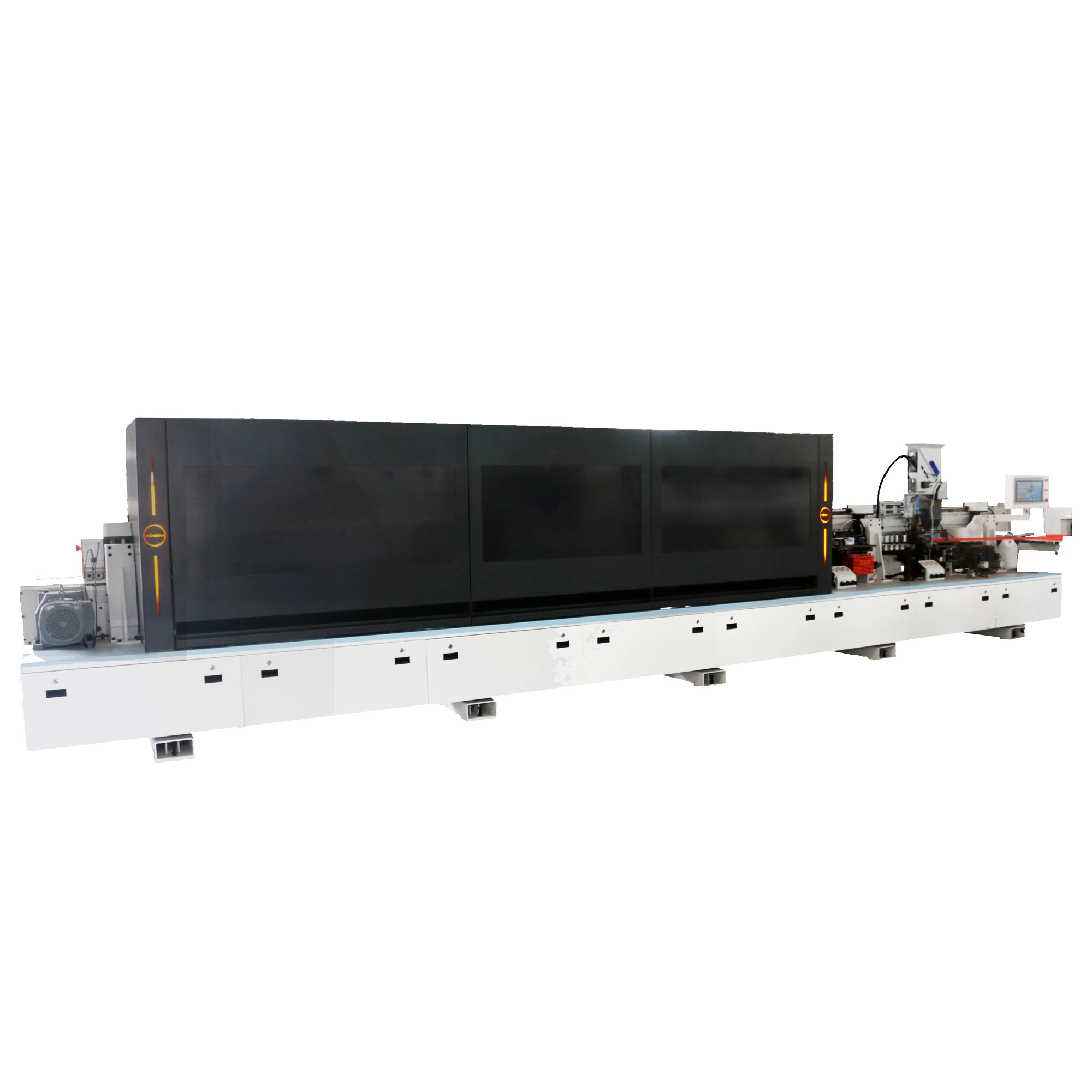 MB factory direct Board Cutting PVC Mdf CNC autoumatic edge banding machine For furniture Trimming
