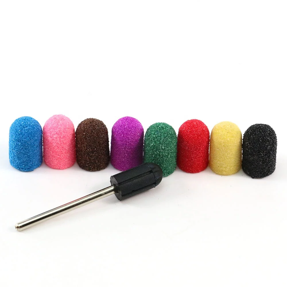 Bview Tool Nail Drill Grinding Bit Files Callus Remover Podiatry Abrasive Pedicure Sanding Bands Caps