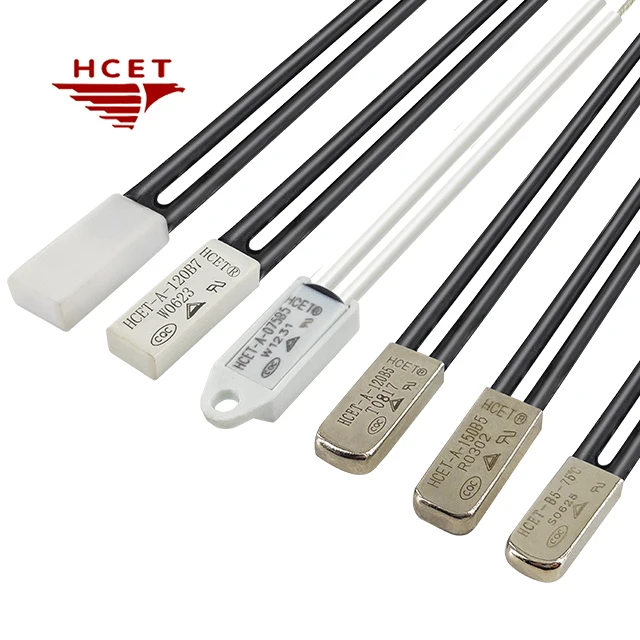 HCET A5 KSD9700 Series Bimetal Thermostat Thermal Controller Temperature Control Switch for Power strip