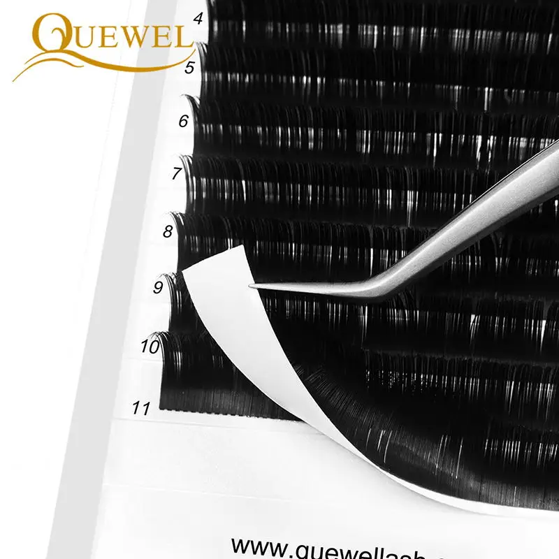 Ellipse Lash Extensions 100% Handmade New Matte Flat Lash Split Flat Eyelash Extension