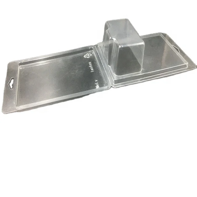 Custom printing card plastic clamshell pack hot wheels 1/18 scale car display case with insert tray base