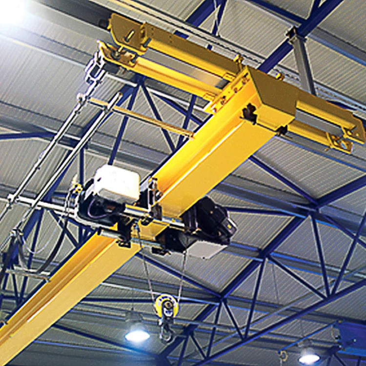 China Supplier New Type Hoist Travelling 3 ton 5 ton Single Beam Overhead Bridge Crane With High Quality