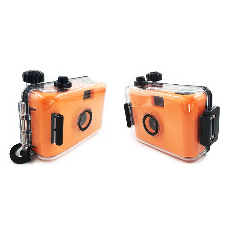 
Reusable Underwater Waterproof Film 35mm LOMO Camera Cheap Ultra Compact Camera Clear Plastic Casing Wholesale China Promotion 