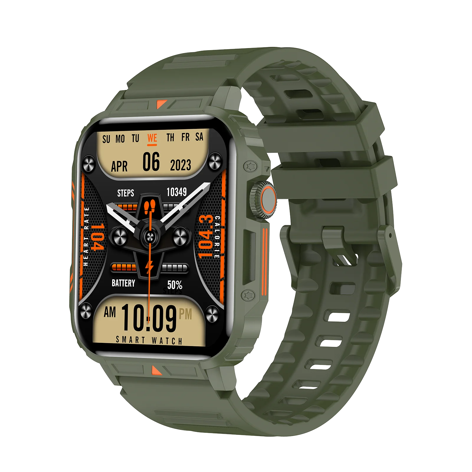 2024 New 1.95 ' Outdoor Smart Watch Men B T Call Smartwatch For Android IOS IP68 Waterproof Women Watch