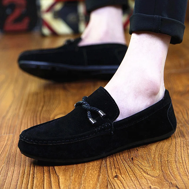 New Style Hot Sale Wholesale Cheap Comfortable slip on Shoes Fashion Breathable Men Dress Office Walking Casual Suede Loafers
