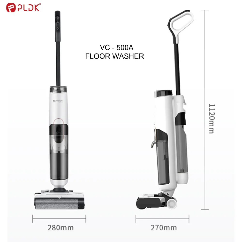 Hot selling wet/dry wet vacuum cleaner battery operated floor washer all in one