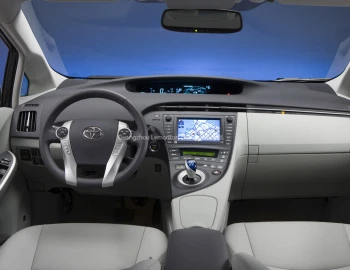 TOYOTA PRIUS с 16-контактным адаптером жгута проводов Android автомобильное стерео радио 9 дюймов рамка GPS кабели черная пластиковая ABC приборная панель