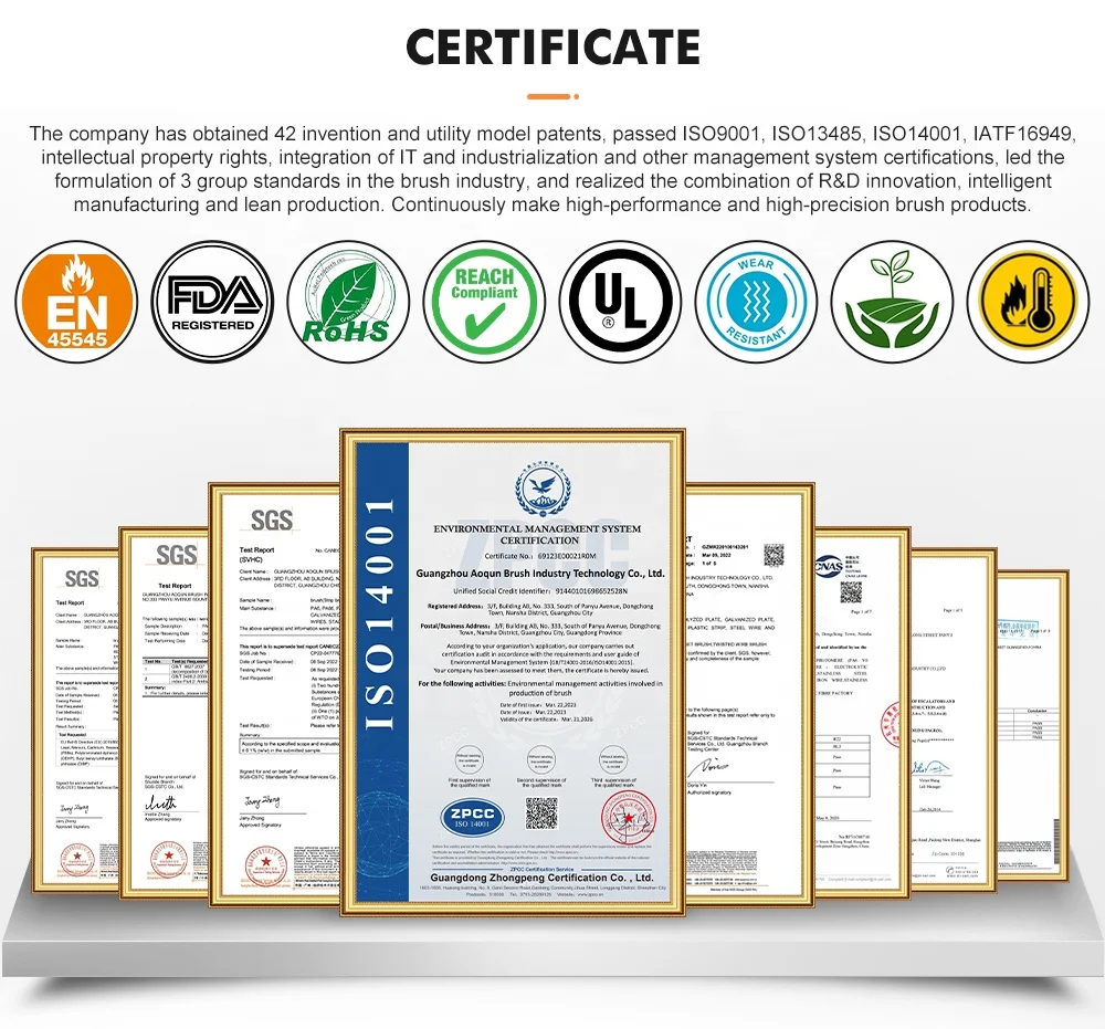 Factory Custom Vacuum Sweeping Robot Dusting Cleaning Vacuum Roller Brush