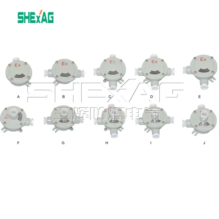 Explosion-proof Waterproof Price Electric Round Shape Junction Box 1way/2ways/3ways/4ways
