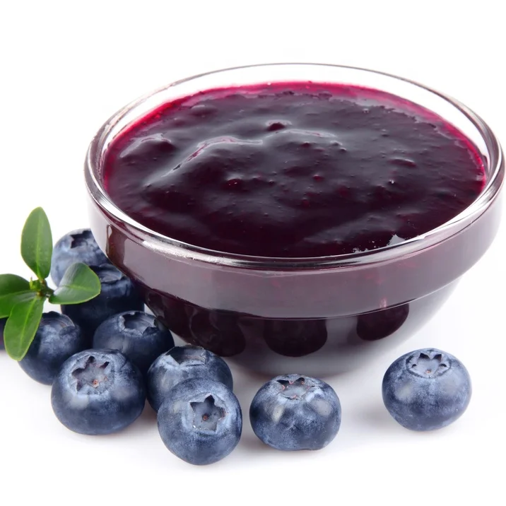 Natural product Blackberry sweet marmalade in jars Real Jam