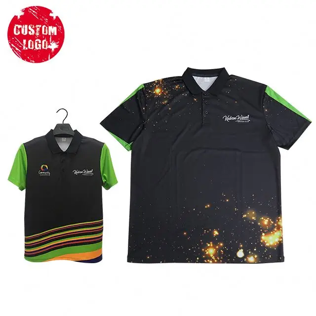 Best Quality Custom Sublimation Custom Dry Fit Shirt Embroidery Button Golf Polo Shirts Women
