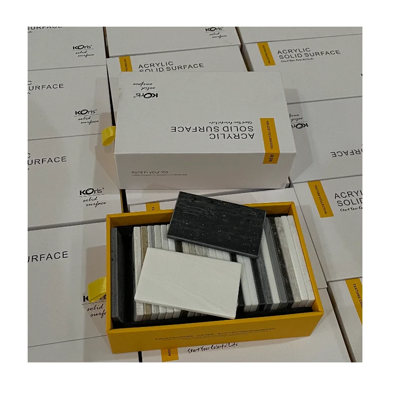 China Factory Artificial Stone Big Slab Multiple  Marble Colors Acrylic Solid Surface Sheet For Countertops